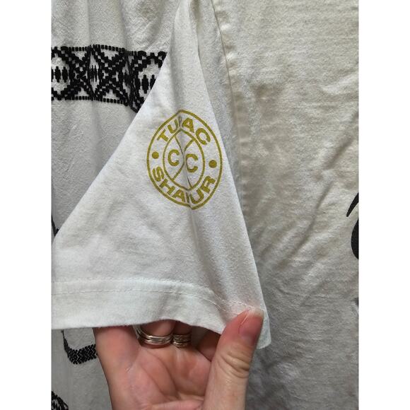 Tupac Shakur graphic Cross Colours short sleeve t-shirt medium - Picture 5 of 6